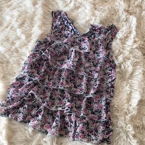 Floral summer blouse